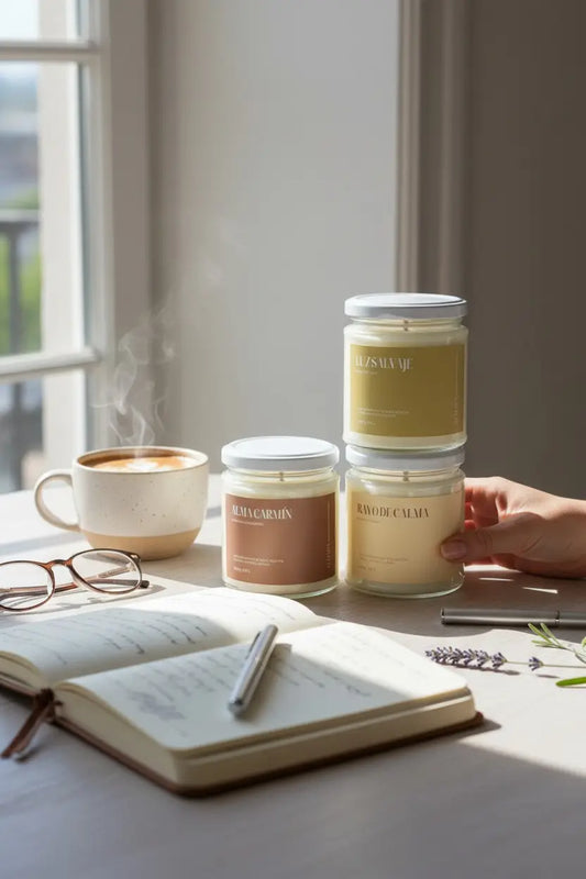 Esencias del Alma: la colección de velas artesanales veganas con aromas únicos
