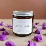 Vela aromática : Luz serena